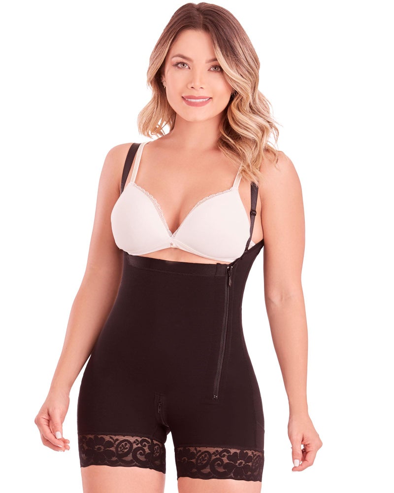 SHAPE CONCEPT 352 Fajas Colombianas Stage 2 Postpartum Shapewear with Zipper High Compression Garment Tummy Tuck - Image 2